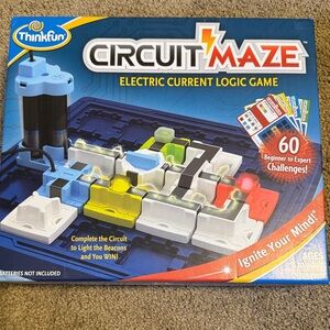 ThinkFun Circuit Maze Electric Current Logic Game